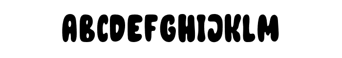Greastly Font UPPERCASE