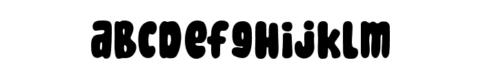 Greastly Font LOWERCASE