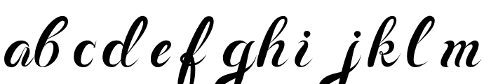 Great ArzaQ Font LOWERCASE