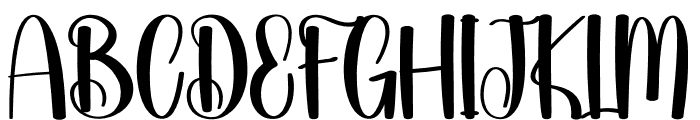 Great Dane Font UPPERCASE