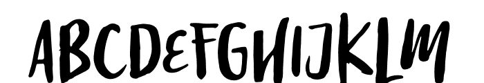 Great Friend Font UPPERCASE