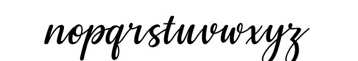 Great Holiday Script Font LOWERCASE