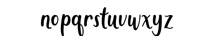 Great Things Font LOWERCASE