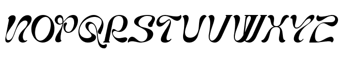 Great Warrior Italic Font UPPERCASE