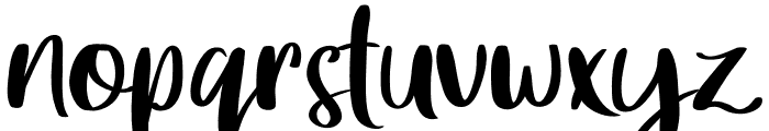Great Wishes Font LOWERCASE