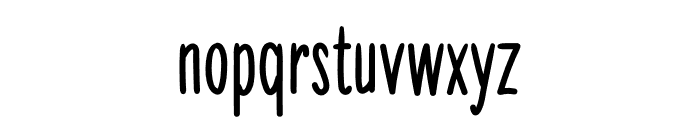 Great Writing Font LOWERCASE