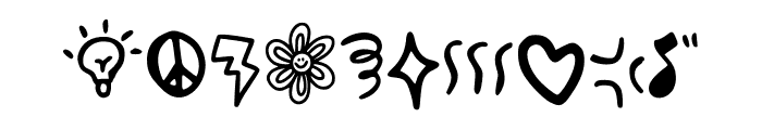 GreatEmojiDoodle-Regular Font OTHER CHARS