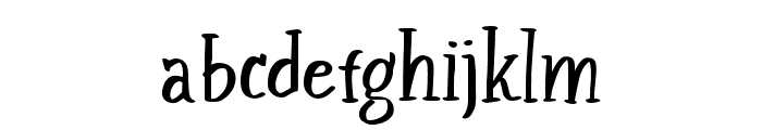 GreatLemonRegular Font LOWERCASE