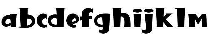 GreatMonster-Regular Font LOWERCASE