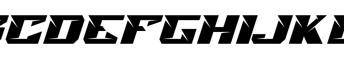GreatSport-RegularItalic Font UPPERCASE