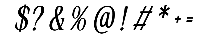 Greatdesk Italic Font OTHER CHARS