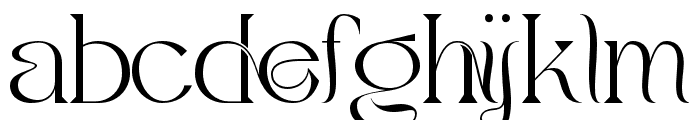 Greater Creation Regular Font LOWERCASE