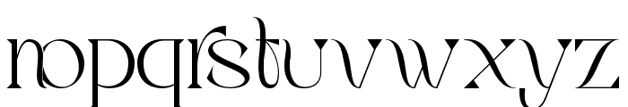 Greater Creation Regular Font LOWERCASE