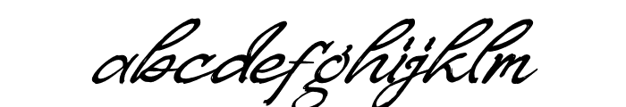 Greates Draken Italic Font LOWERCASE