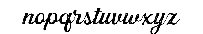 Greatly-Stamp Font LOWERCASE