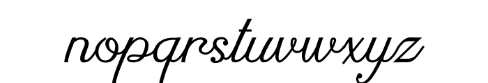 Greatness Culture Script Font LOWERCASE