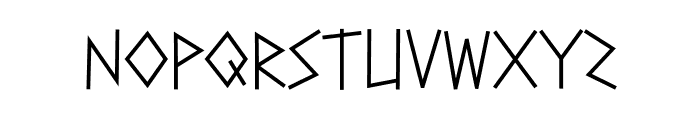 Greek Odyssey Lite Font UPPERCASE