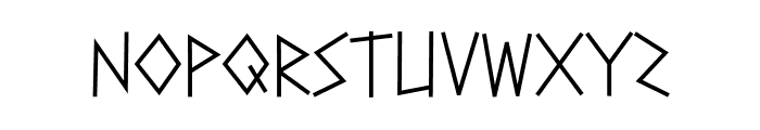 Greek Odyssey Lite Font LOWERCASE