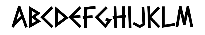 Greek Odyssey Font UPPERCASE
