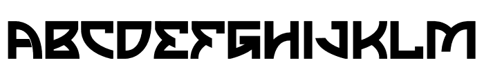 Greek Reford Font UPPERCASE