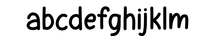 Greek Regular Font LOWERCASE