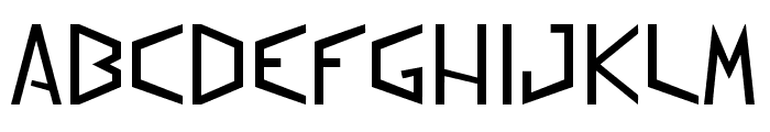 GreekMyth-Regular Font LOWERCASE