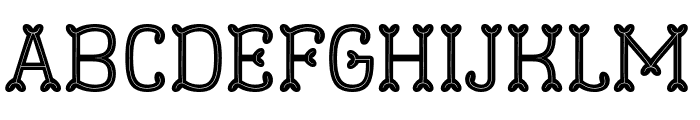 Green Grows Font UPPERCASE