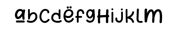 Green Wagon Font LOWERCASE