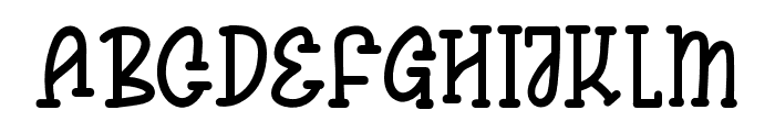GreenBotani-Regular Font UPPERCASE