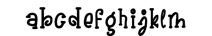 GreenBotani-Regular Font LOWERCASE