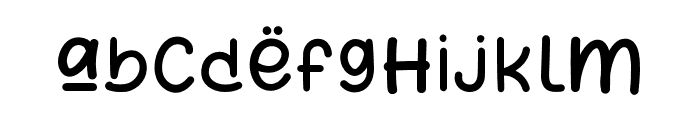 GreenWagonRegular Font LOWERCASE