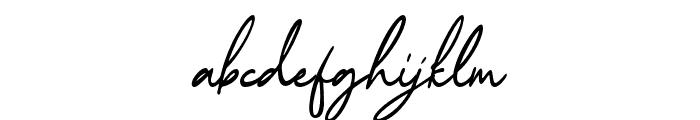 GreenfieldParkway-Script Font LOWERCASE