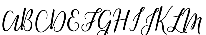 GreenstoneScript-Regular Font UPPERCASE