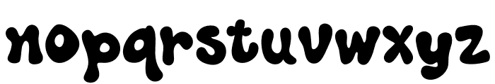 Greevoof Regular Font LOWERCASE