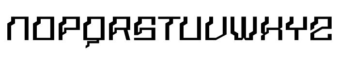 Gregetand Font UPPERCASE