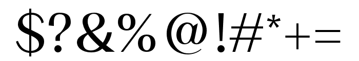 Grenda-Regular Font OTHER CHARS
