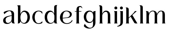 Grenda-Regular Font LOWERCASE