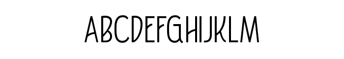 Grenoble-Regular Font LOWERCASE