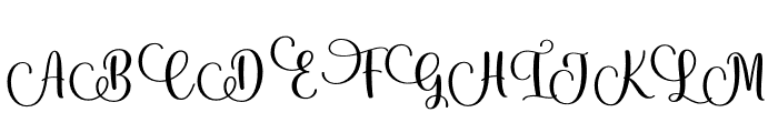 Greshian Font UPPERCASE