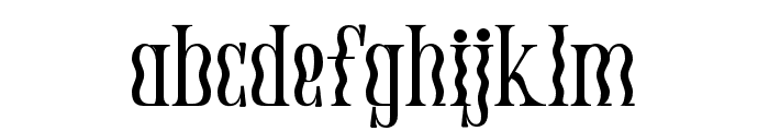 Gresida-Regular Font LOWERCASE