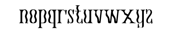 Gresida-Regular Font LOWERCASE