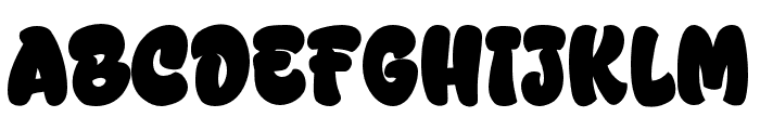 Gresta-Regular Font UPPERCASE
