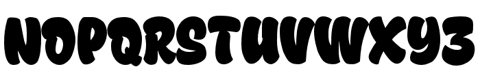 Gresta-Regular Font UPPERCASE