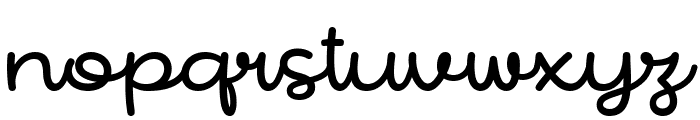 Grettel Font LOWERCASE