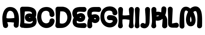 Grey Fantail  Regular Font UPPERCASE