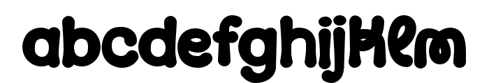 Grey Fantail  Regular Font LOWERCASE