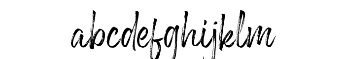 Greyfox-Regular Font LOWERCASE