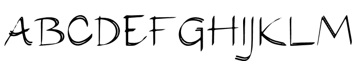 Greysiana Font UPPERCASE