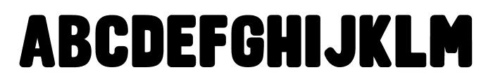 Grid Army Font LOWERCASE