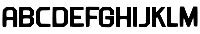 Gridcut Font UPPERCASE